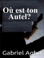 Où est ton autel?