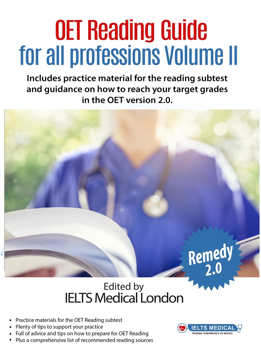 Read OET Reading Guide Volume II Online by IELTS Medical Books
