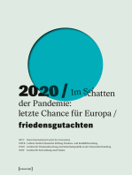 Friedensgutachten 2020: Im Schatten der Pandemie: letzte Chance für Europa