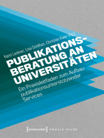 Publikationsberatung an Universitäten: Ein Praxisleitfaden zum Aufbau publikationsunterstützender Services