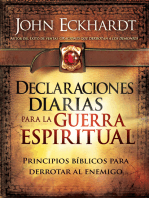 Declaraciones Diarias Para la Guerra Espiritual: Principios bíblicos para derrotar al enemigo