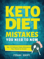 Keto Diet Mistakes You Need to Know:My 15 Silliest Keto Mistakes You Need to Avoid