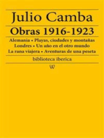 Julio Camba: Obras 1916-1923