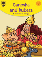 Ganesha and Kubera and Hanuman is Hungry