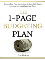 The 1-Page Budgeting Plan: Financial Freedom, #4