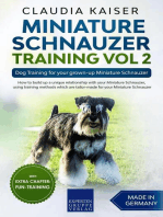 Miniature Schnauzer Training Vol 2 – Dog Training for Your Grown-up Miniature Schnauzer: Miniature Schnauzer Training, #2