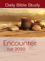 Daily Bible Study Fall 2020: Encounter