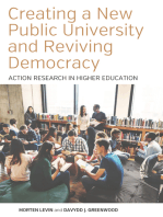 Creating a New Public University and Reviving Democracy: Action Research in Higher Education