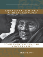 Yanantin and Masintin in the Andean World: Complementary Dualism in Modern Peru
