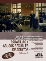 Atlas práctico-criminológico de psicometría forense (volumen III): Parafilias y agresiones sexuales de adultos