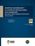 Martha Nussbaum y la justicia social para los animales: Apuntes críticos desde las fronteras de la justicia