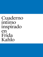 Cuaderno Intimo inspirado en Frida Kahlo