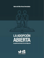 La adopción abierta: A propósito del artículo 178.4 del código civil