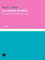 La ciudad dividida: El olvido en la memoria de Atenas