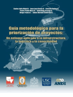 Guía metodológica para la priorización de proyectos: Un enfoque aplicado a la infraestructura, la logística y la conectividad