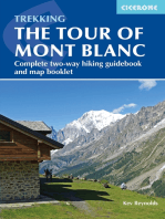 Trekking the Tour of Mont Blanc: Complete two-way hiking guidebook and map booklet