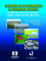 Evaluación de la contaminación en Ecosistemas Acuáticos: Un estudio de caso en la laguna de Sonso, cuenca alta del Río Cauca
