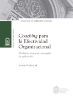 Coaching para la efectividad organizacional: Modelos, técnicas y ejemplos de aplicación
