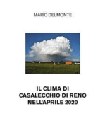 Il clima di Casalecchio di Reno nell'aprile 2020