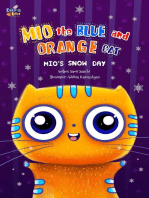 Mio's Snow Day: Mio the Blue and Orange Cat, #1