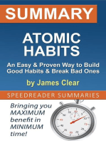 Summary of Atomic Habits: An Easy & Proven Way to Build Good Habits & Break Bad Ones by James Clear