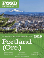 Portland (Ore.) - 2019: The Food Enthusiast’s Complete Restaurant Guide