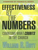 Effectiveness By The Numbers: Counting What Counts in the Church