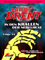 Dan Shocker's LARRY BRENT 34: In den Krallen der Nebelhexe