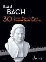 Best of Bach: 30 Famous Pieces for Piano