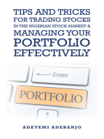 Tips and Tricks for Trading Stocks in the Nigerian Stock Market & Managing Your Portfolio Effectively
