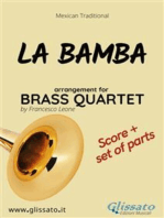 La Bamba - Brass Quartet score & parts
