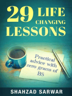 29 Life Changing Lessons