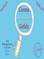 Corona - Die unsichtbare Gefahr: Malbuch