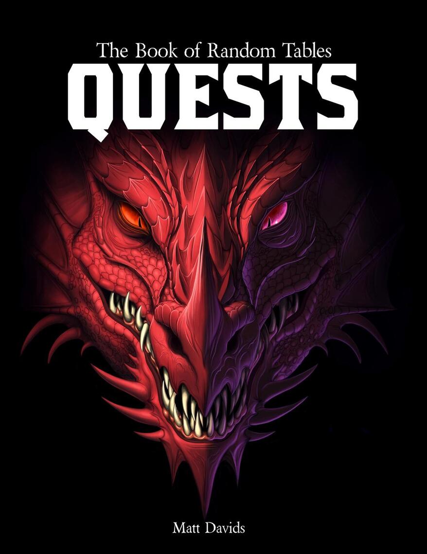Read The Book of Random Tables Quests Online by Matt Davids Books