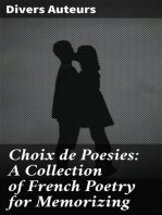 Choix de Poesies: A Collection of French Poetry for Memorizing