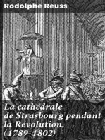 La cathédrale de Strasbourg pendant la Révolution. (1789-1802)