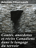 Contes, anecdotes et récits Canadiens dans le langage du terroir