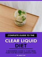 Complete Guide to the Clear Liquid Diet