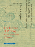 The Demon of Writing: Powers and Failures of Paperwork