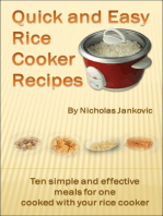 Quick and Easy Rice Cooker Recipes