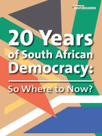 20 Years of South African Democracy