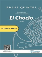 El Choclo - Brass Quintet score & parts: Tango