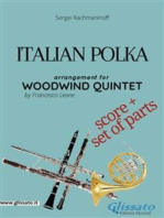 Italian Polka - Woodwind Quintet score & parts
