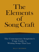 The Elements of Song Craft: The Contemporary Songwriter’s Usage Guide To Writing Songs That Last