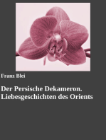 Der Persische Dekameron. Liebesgeschichten des Orients