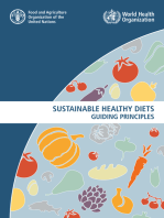Sustainable Healthy Diets: Guiding Principles
