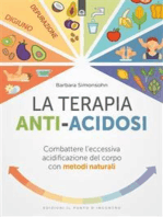 La terapia anti-acidosi: Combattere l’eccessiva acidificazione del corpo con metodi naturali