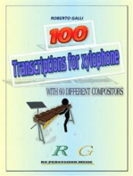 100 Transcriptions for xylophone