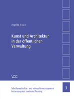 Kunst und Architektur in der öffentlichen Verwaltung: Künstlerische Gestaltung und Architektur von Landesbauten unter Anwendung der Richtlinie K7 der DABau Thüringen