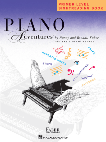 Primer Level - Sightreading Book: Piano Adventures®